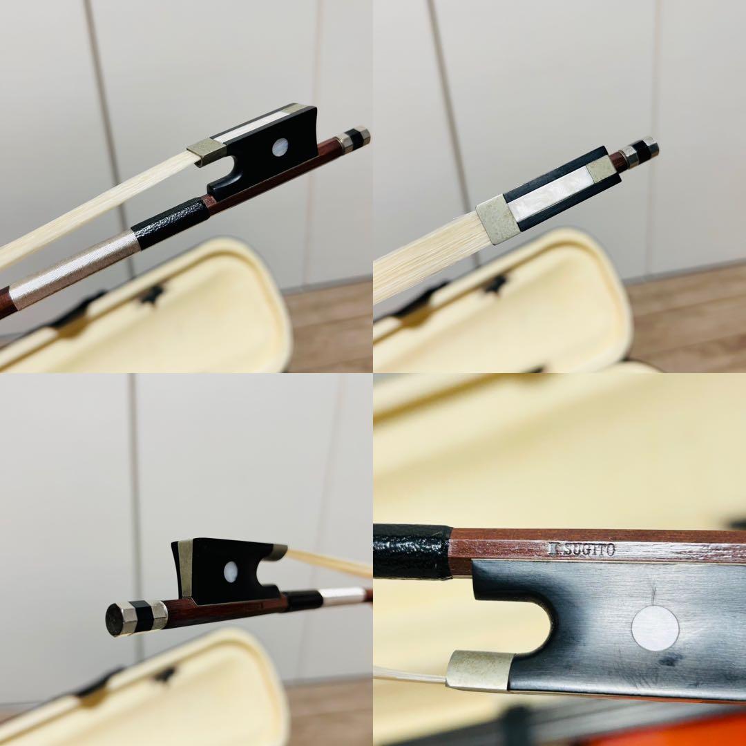 ②【状態良好】スズキ バイオリン No280 4/4 杉藤 弓 SUGITO