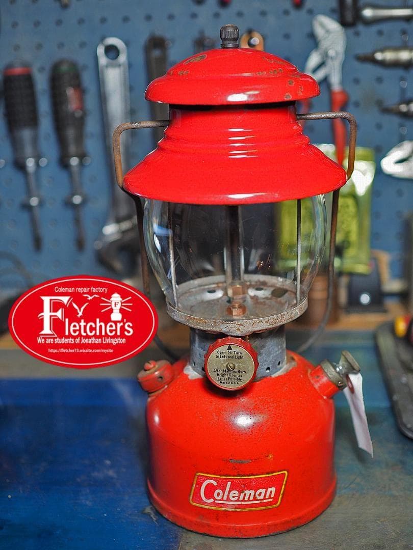 陶器バーナー仕様　1954年6月 コールマン 200A ランタン　t74