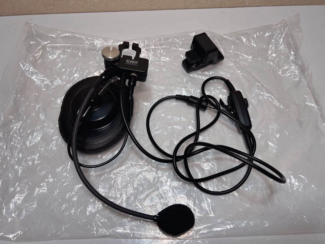 ALINCO ヘルメット用ヘッドセットEME-63A