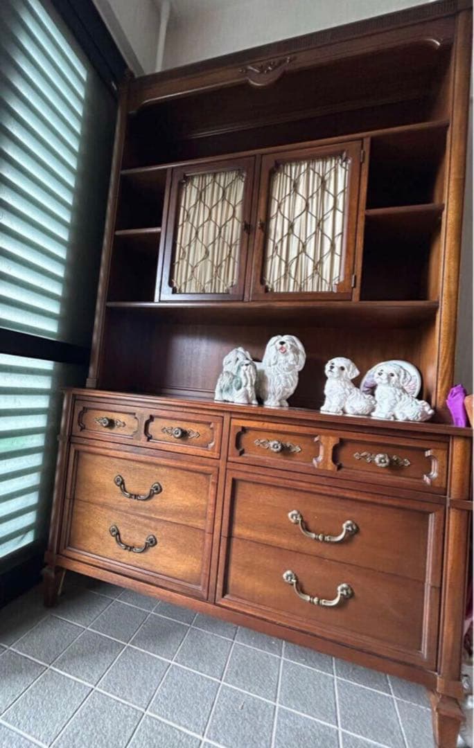 希少　ドレクセル キャビネット　飾り棚　チェスト　サイドボード　美品