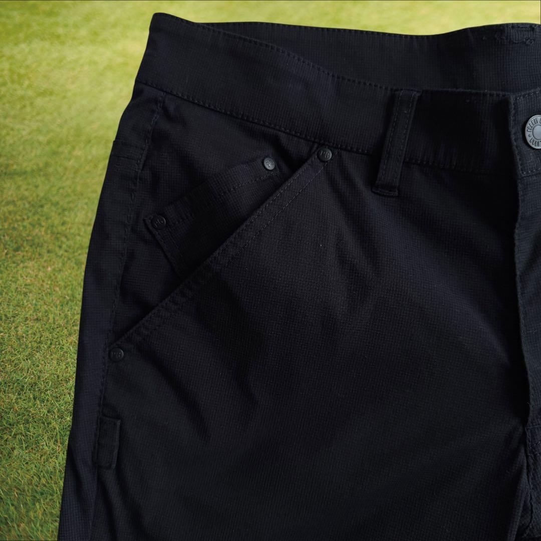 美品　パーリーゲイツ　ジョガーパンツ　紺　濃紺　ネイビー　3 S〜M相当