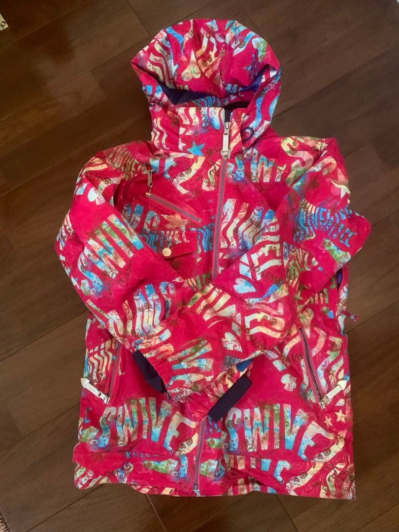 swivel スイベル スノーボードウェア上下セット 女性用