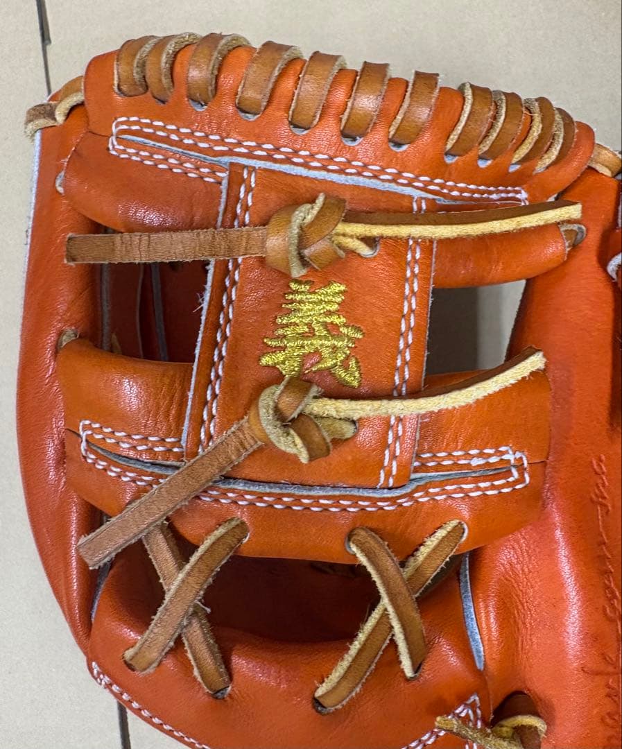 和牛JB硬式内野手用グラブ（JB-004）オーダーウェブ付き