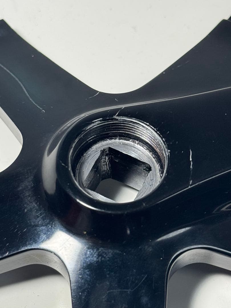 スギノ75 sugino75 クランク ピスト njs bb 黒pcd144