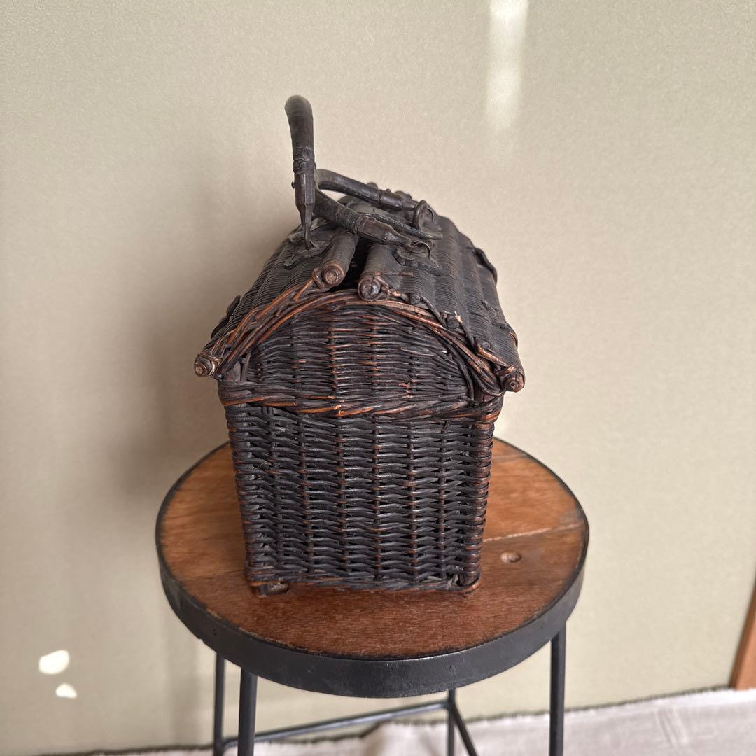 最終価格☆【希少】フランスアンティーク　バスケット