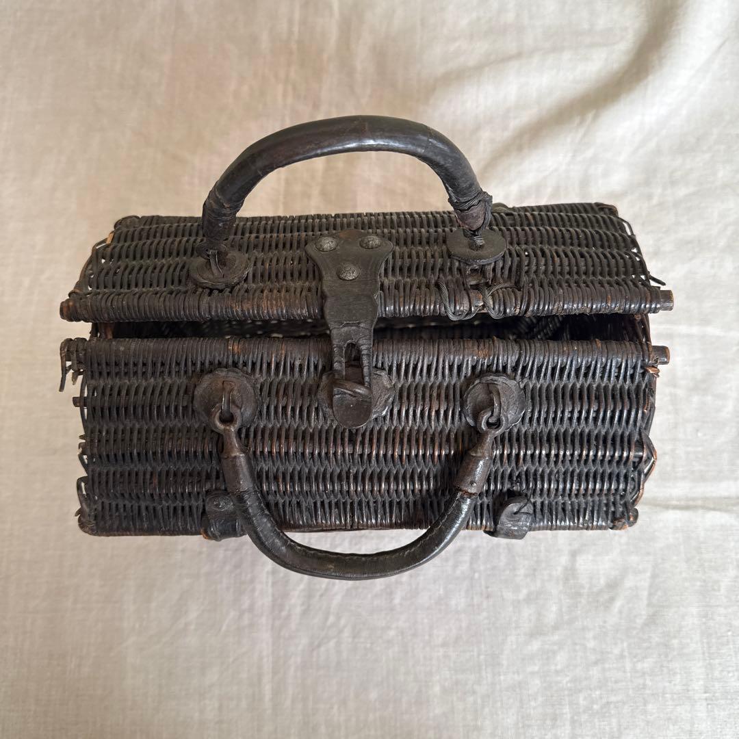 最終価格☆【希少】フランスアンティーク　バスケット