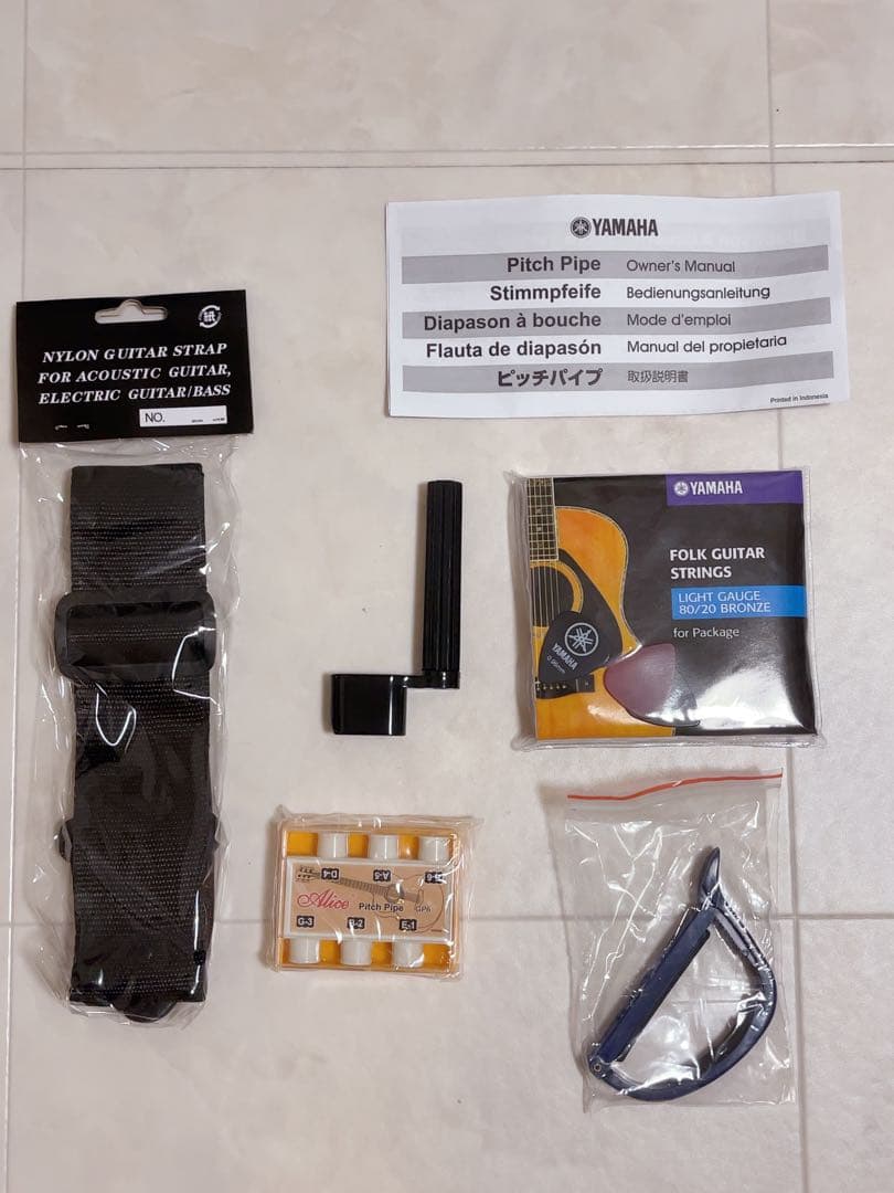 【新品未使用】YAMAHAアコースティックギター セット F310P