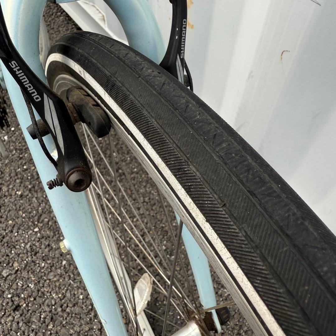 ブリヂストン製クロスバイク 身長164-182cm 21段変速 定価6万円