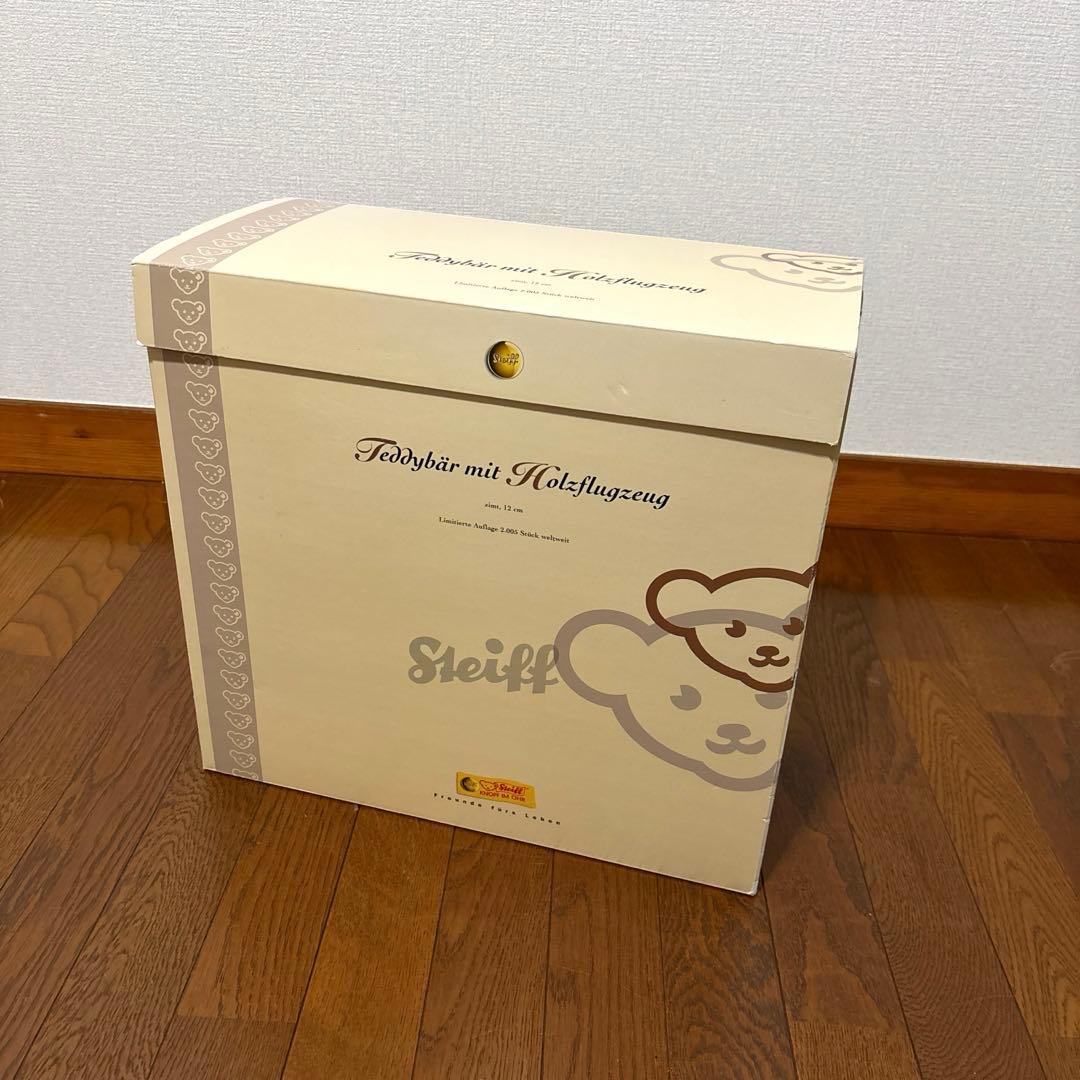 【希少】シュタイフ 飛行機とテディベア 限定品