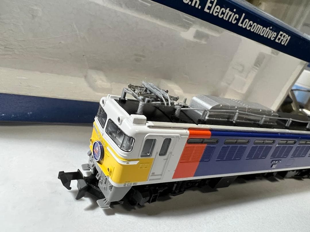 TOMIX EF81 電気機関車　カシオペア　北斗星