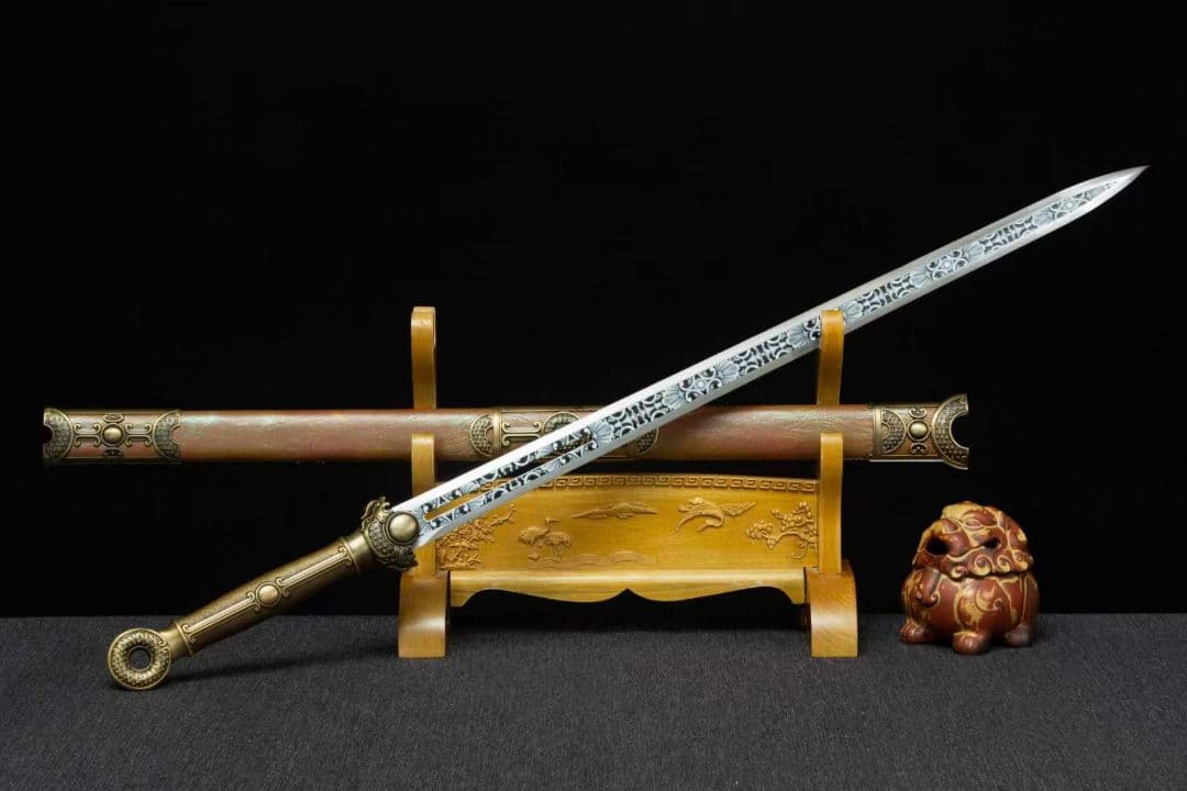 暗域漢剣-高性能マンガン鋼 古兵器 武具　刀装具　日本刀　模造刀 居合刀