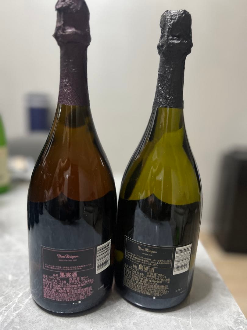 ドン・ペリニヨン 2009 ロゼ & 2015 白 2本セット　正規品
