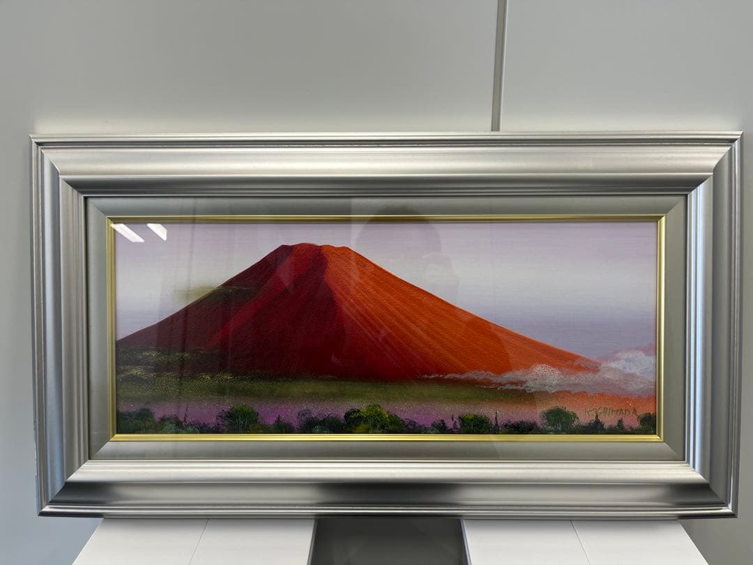 富士山 日本画 島田勝 作