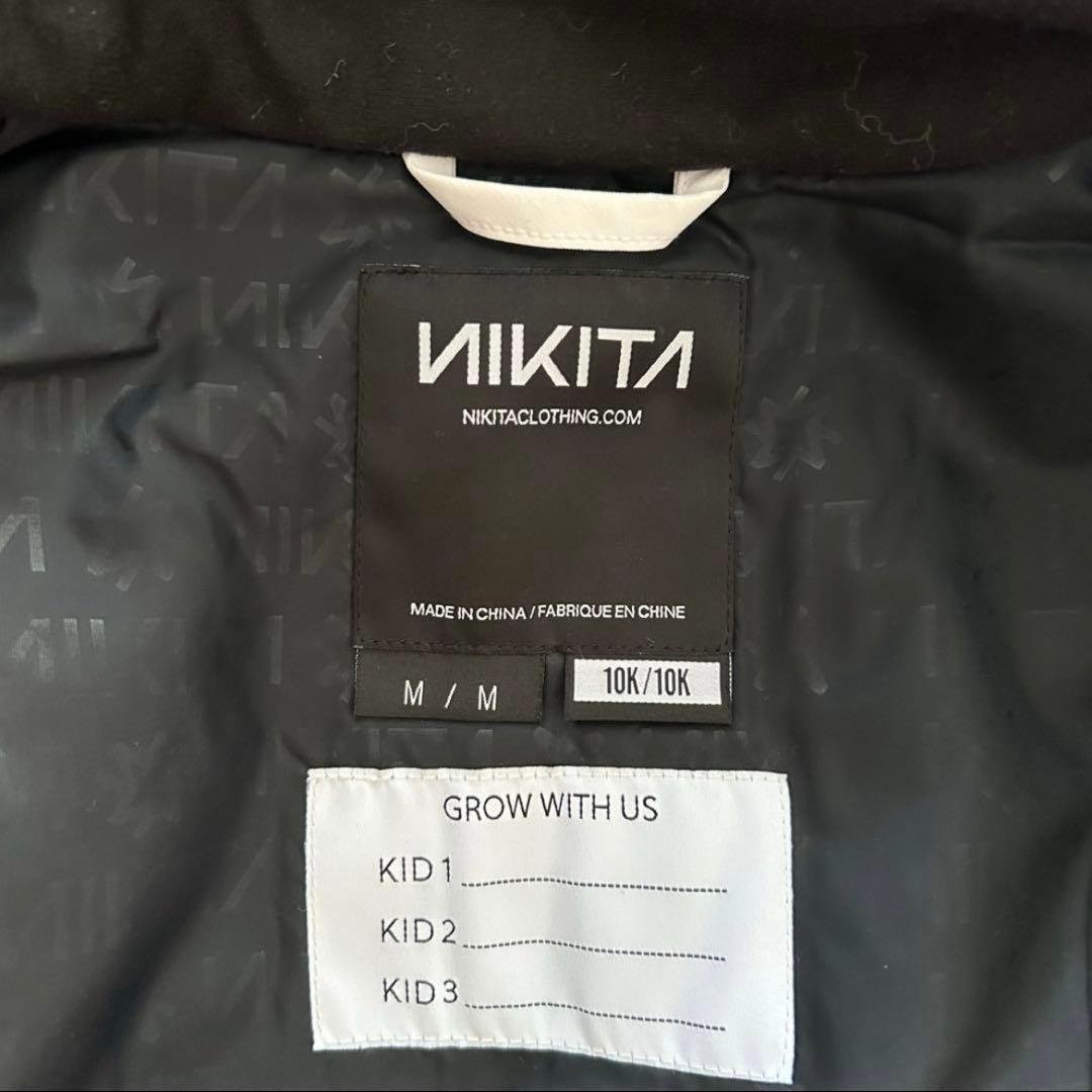 NIKITA ジュニア キッズ スノーボードウェア 上下セットＭサイズ【美品】