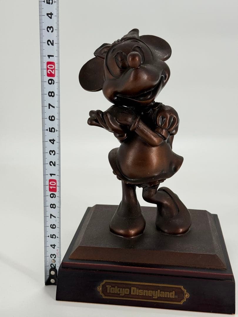 【商品】 【希少】ペデストリアン ブロンズ ミニーマウス像　レア