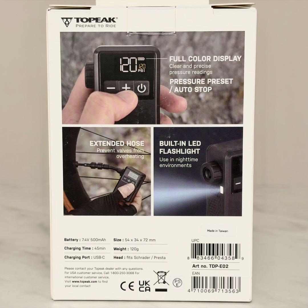 トピーク 電動ミニポンプ E- ブースター デジタル ミニ