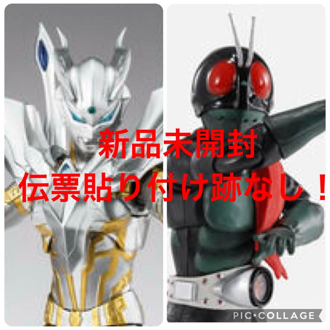 真骨彫　仮面ライダー1号 桜島Ver. ＆シャイニングウルトラマンゼロ セット