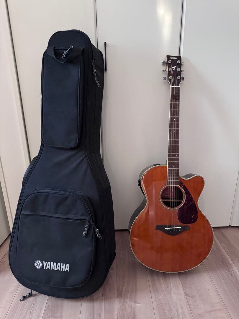 【美品】YAMAHA FX370SC エレアコ 純正ソフトケース付き