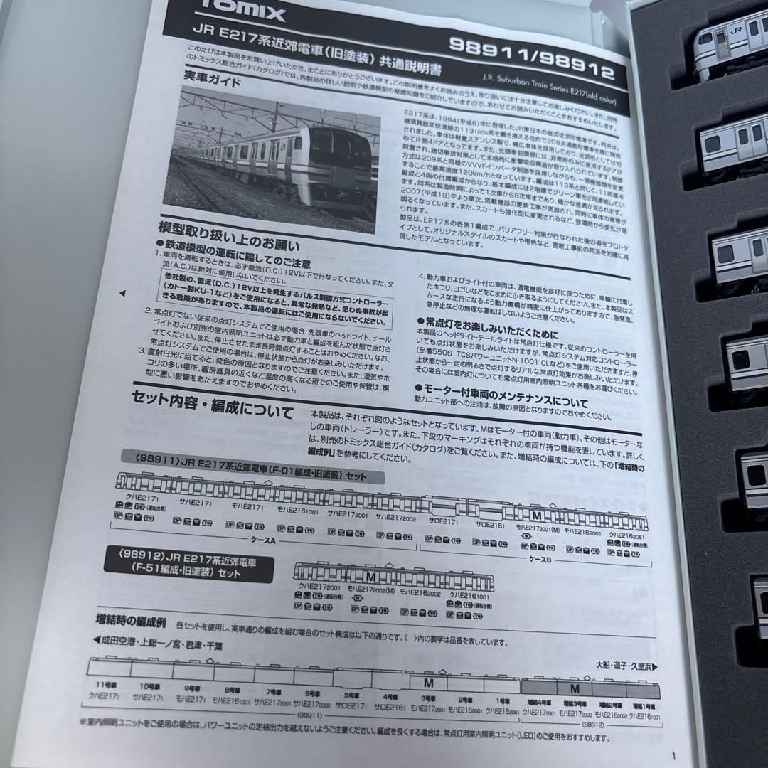 E２１７系　Ｆ-01編成　旧塗装　限定