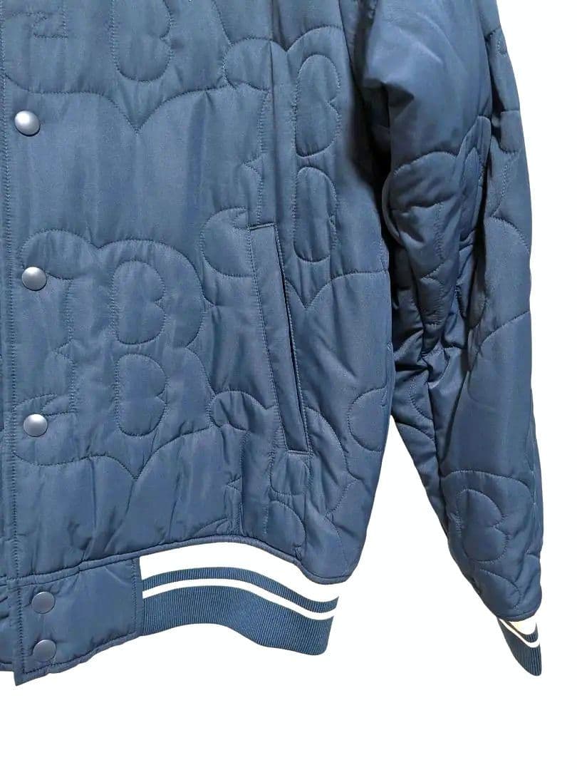 オリックスバファローズ　キルティングスタジャン　ネイビー　Lサイズ