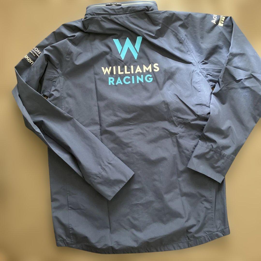 2023 ウィリアムズ　F1 チーム　スタッフ用レインジャケット　支給品