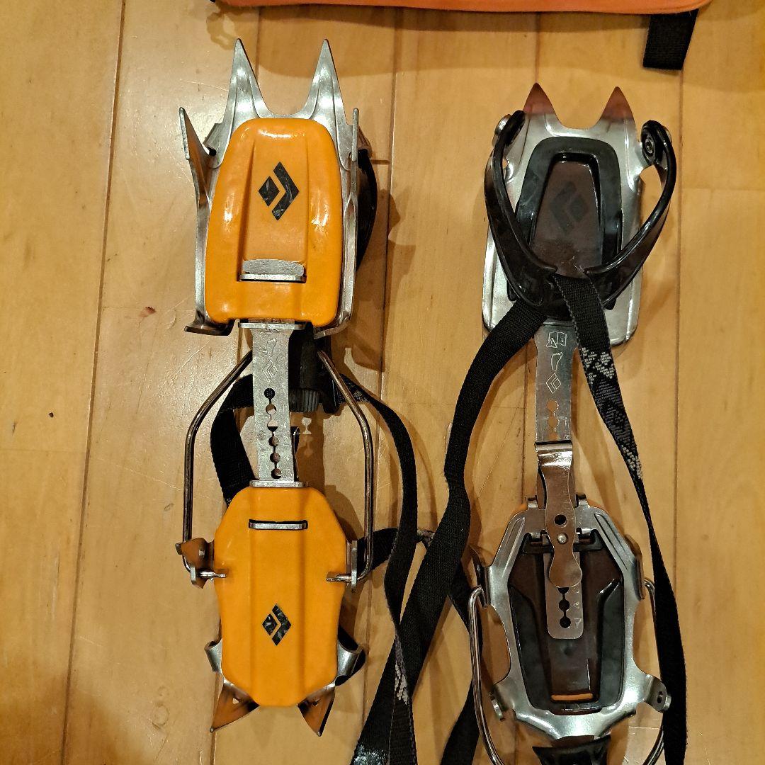  セミワンタッチアイゼン収納ケース付　10本爪女性向き