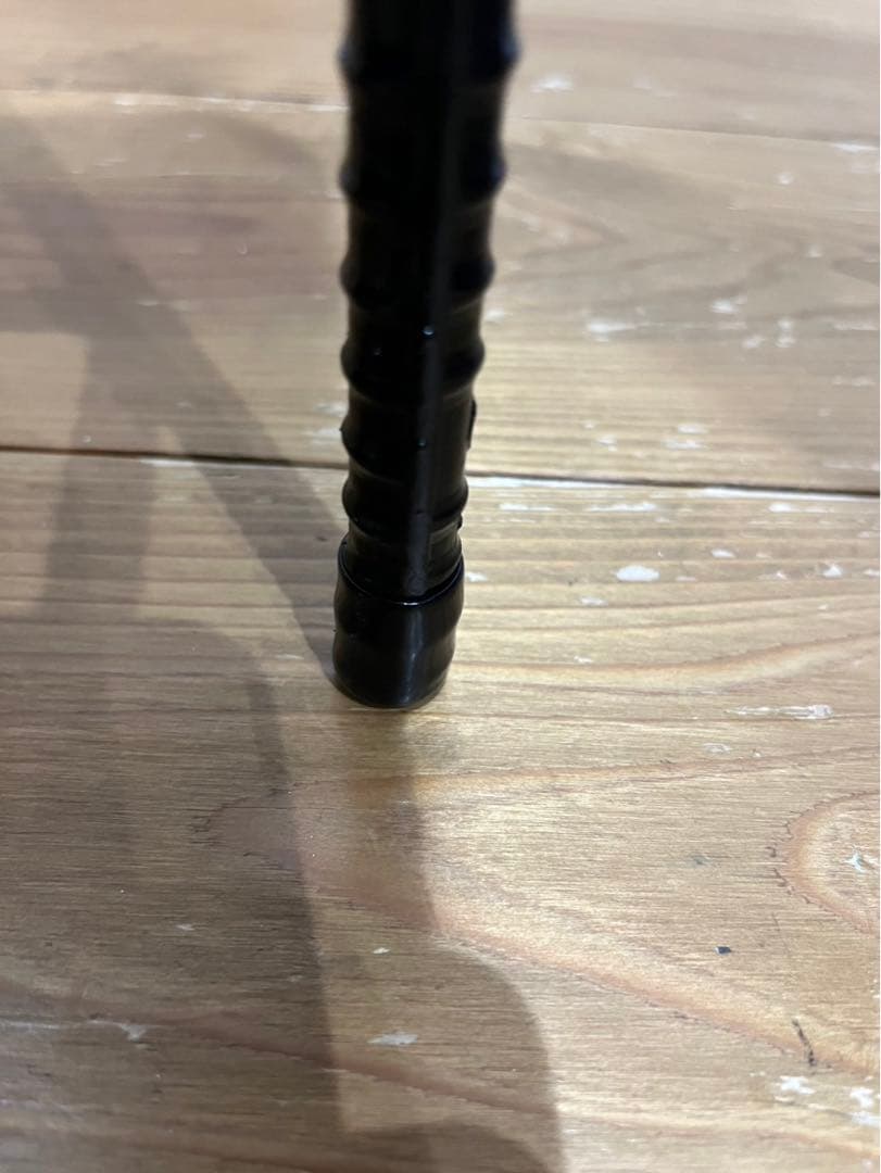 ドラム缶家具　テーブルセット　無垢材仕様