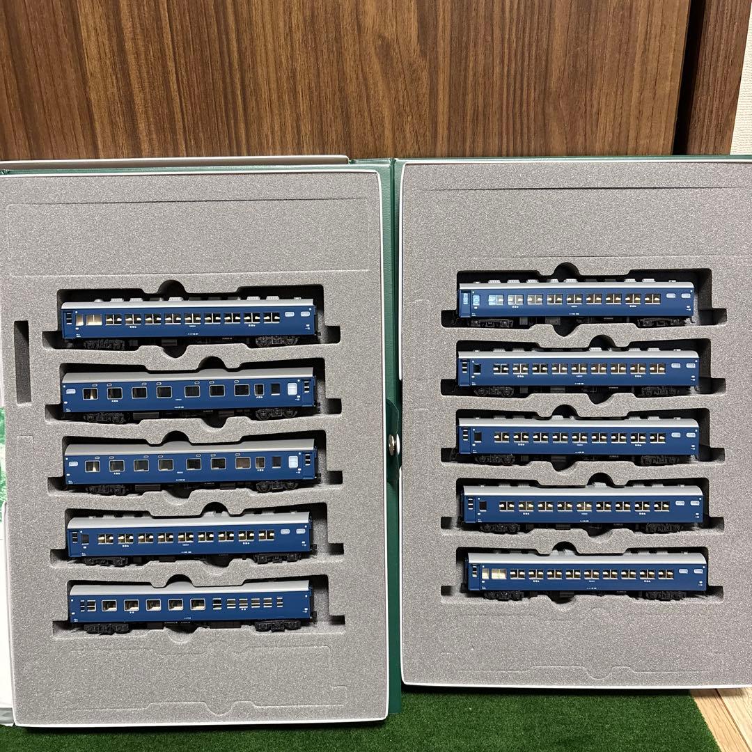 KATO 10-1301 10系寝台急行「安芸」10両セット A/B