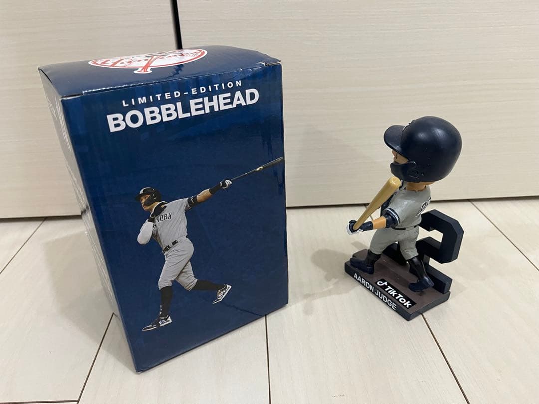t*u様 アーロン・ジャッジ　ボブルヘッド 62本塁打記念　 ヤンキースタジアム