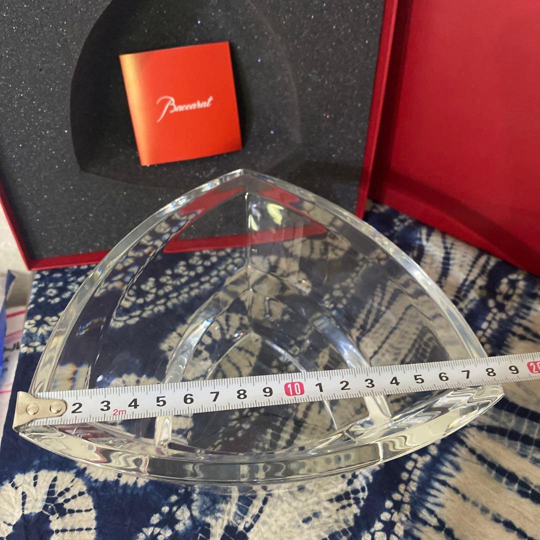 バカラ　ガラス　鉢
