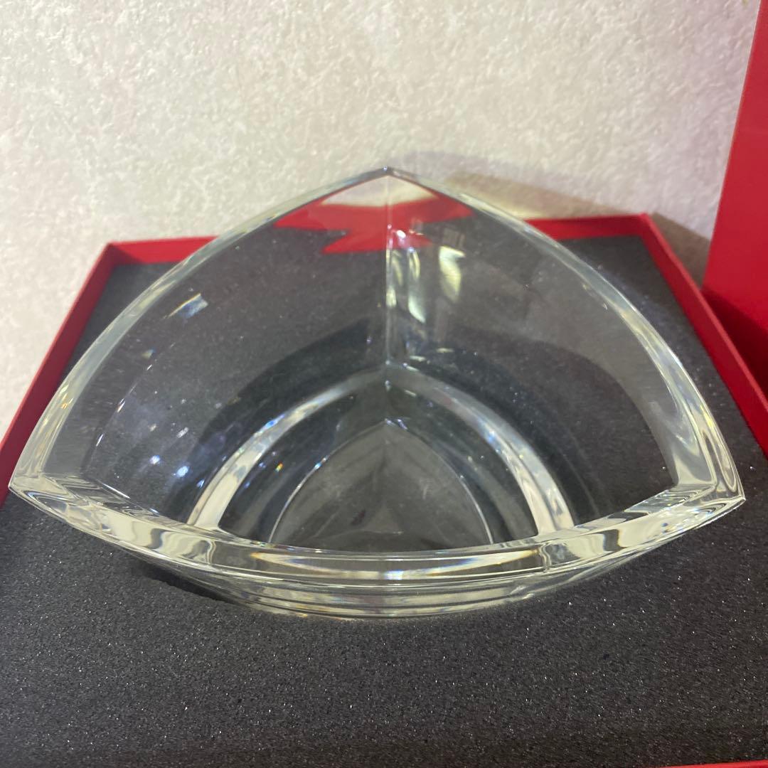 バカラ　ガラス　鉢
