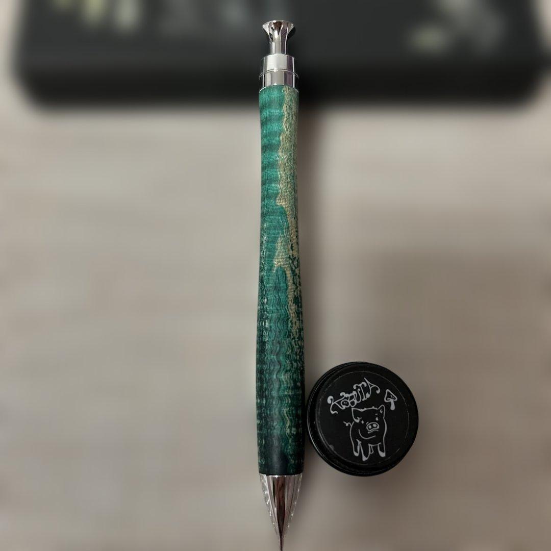 こぶた工房木軸シャープペンシル栃スタビ