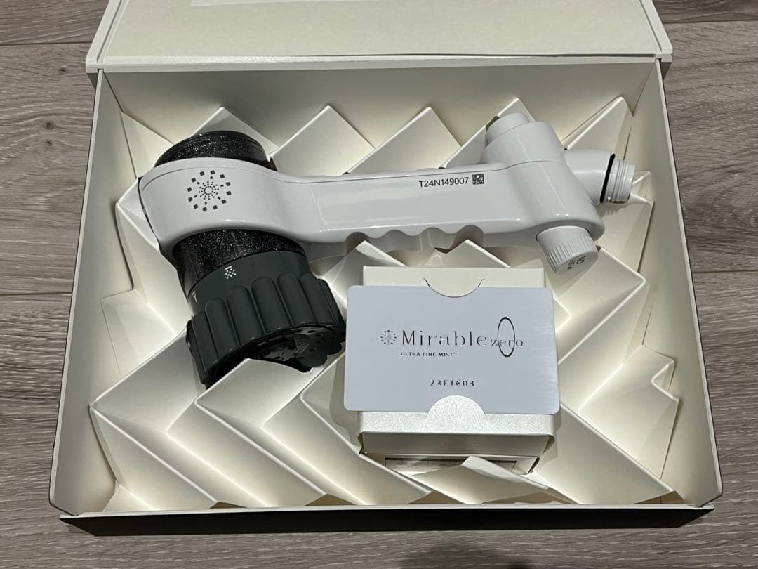【新品・未使用】ミラブルzero ウルトラファインバブルシャワーヘッド