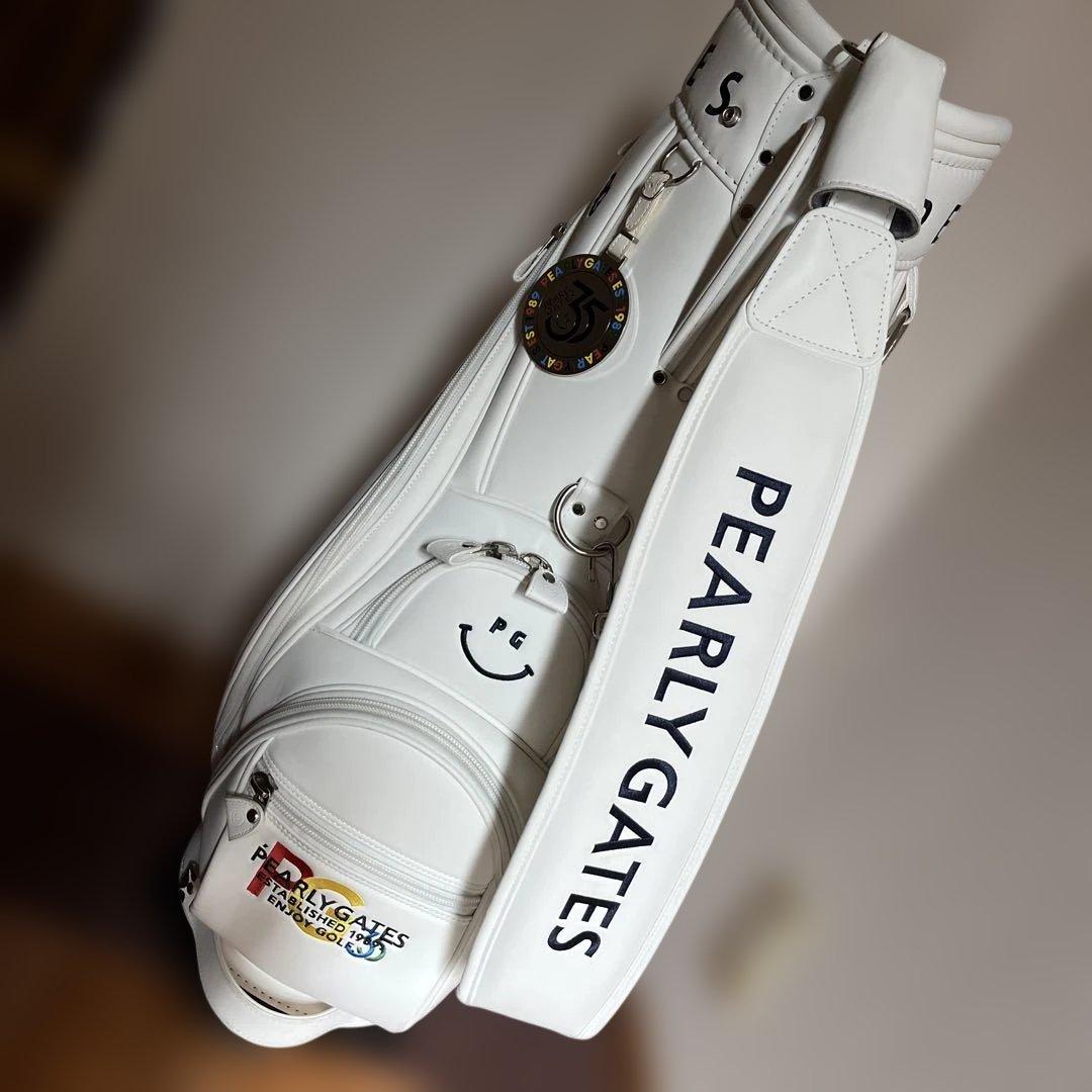 PEARLY GATES 35周年記念　ゴルフバッグ　ヘッドカバー　限定品