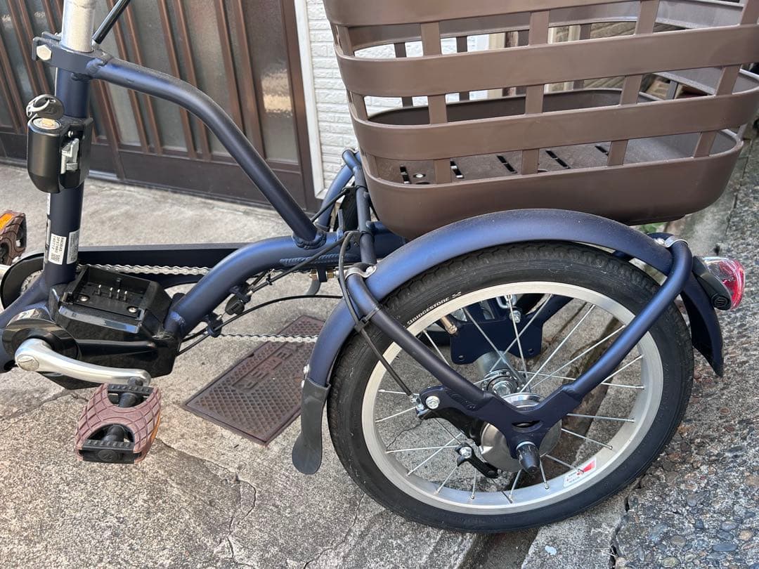 ブリヂストンの電動アシスト自転車「RAKUTTO（ラクット）」三輪車　25万購入