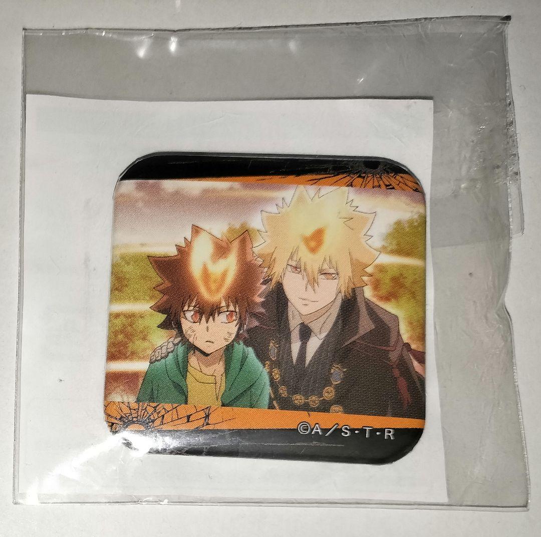 リボーン 沢田綱吉 プリーモ アイコン型缶バッジ J-WORLD