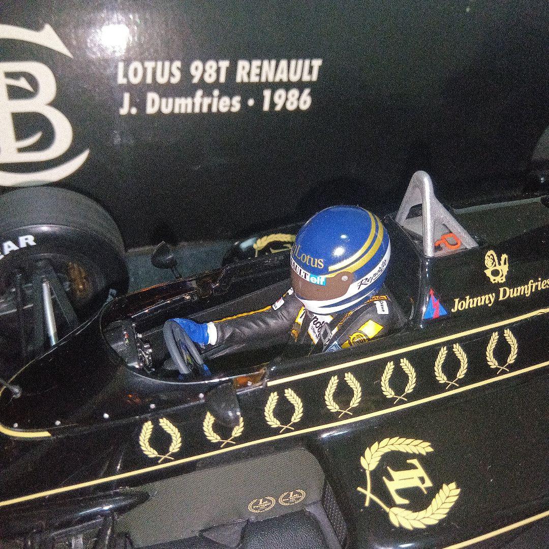 ミニチャンプス 1/18 ロータス ルノー 98T