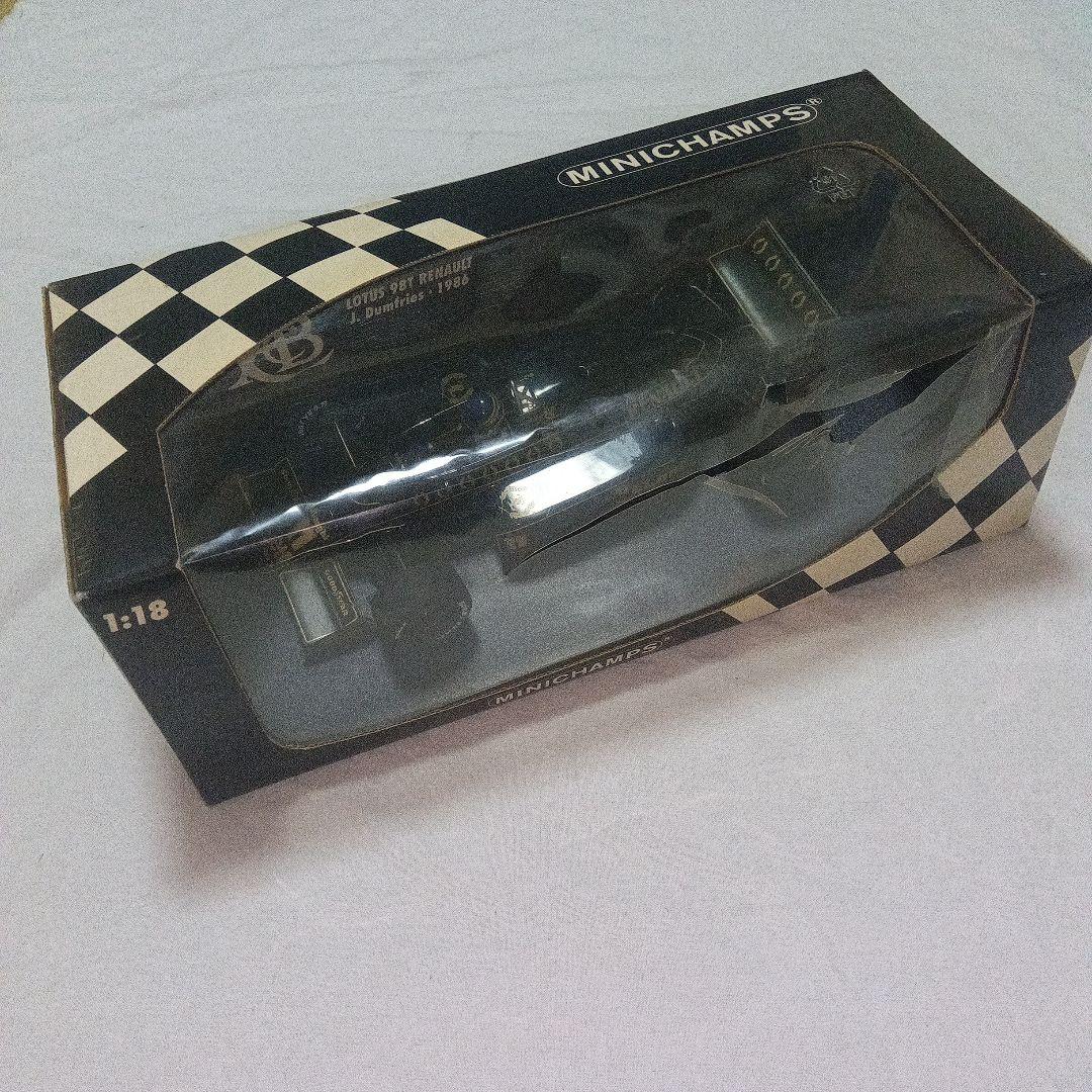 ミニチャンプス 1/18 ロータス ルノー 98T