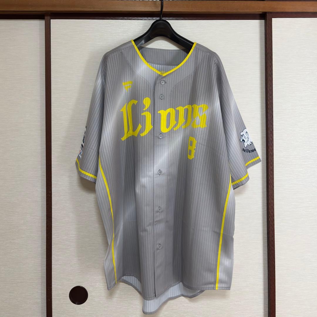 埼玉西武ライオンズ 渡部健人 実使用 Laview ユニフォーム 直筆サイン入り