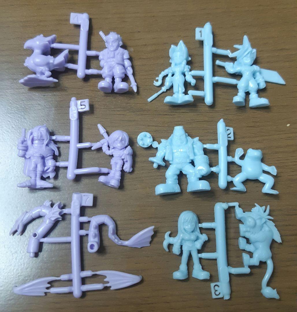 ファイナルファンタジー7 食玩消しゴム セミコンプ　FFⅦ