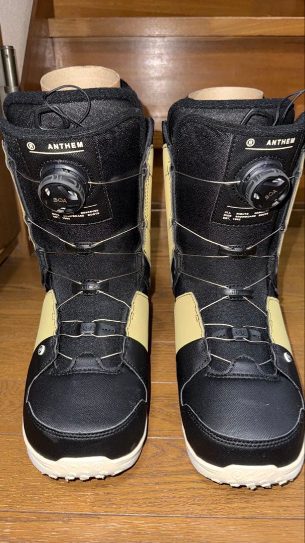アンセム スノーボードブーツ 黒/黄