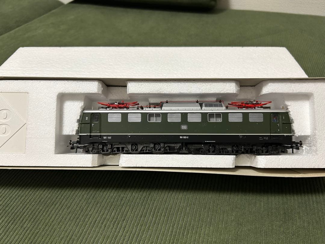 ROCO HOゲージ 電気機関車 緑色 43585