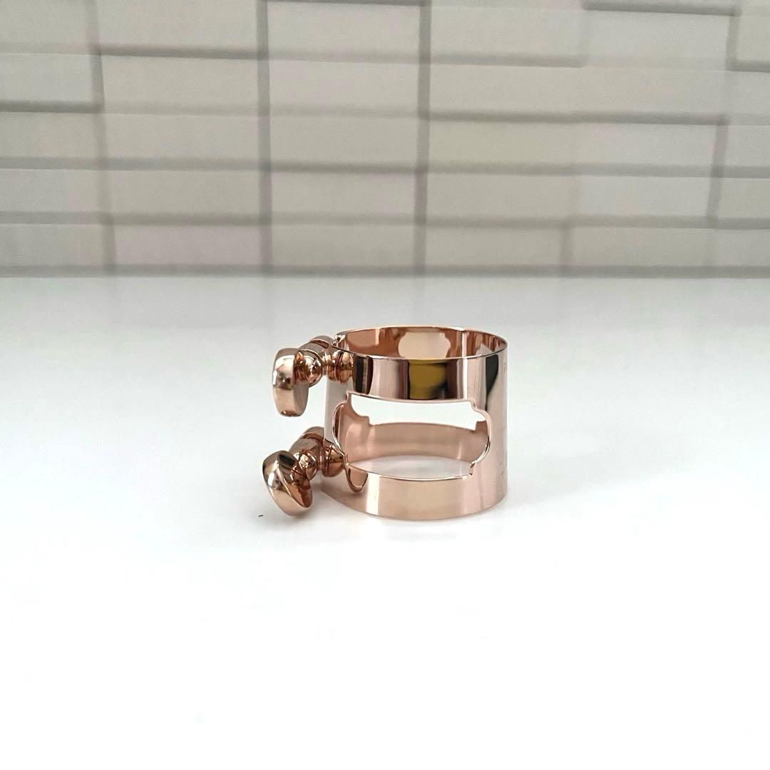 D.BONADE ボナード アルトサックス用リガチャー ピンクゴールド 表締