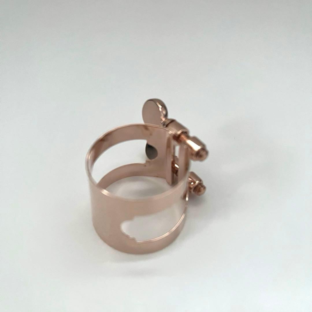 D.BONADE ボナード アルトサックス用リガチャー ピンクゴールド 表締