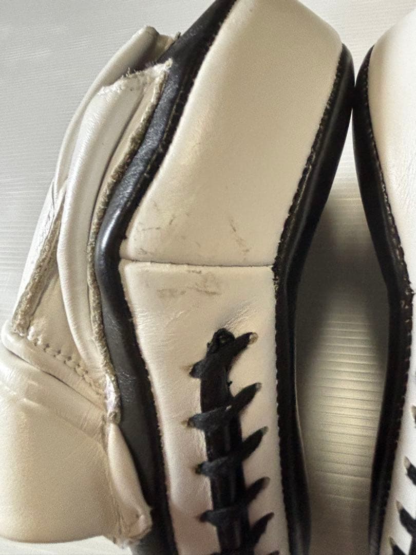 WINDY ウィンディ パンチングミット ホワイト/ブラック PP10