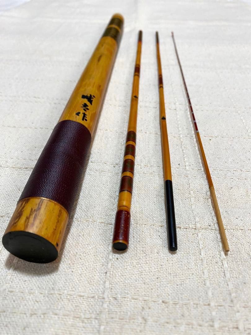 タナゴ釣り竿　ふな釣り　竹竿　和竿