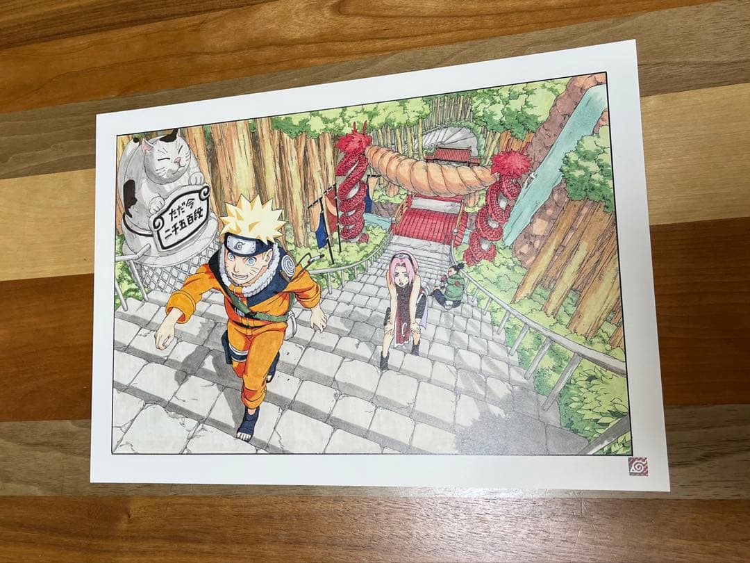 NARUTO 複製原画⑫ ナルト　サクラ　シカマル
