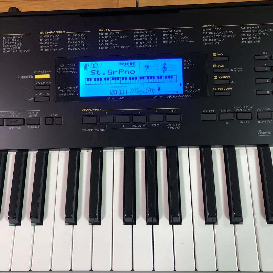CASIO カシオ　CTK−4400電子ピアノ　キーボード　61鍵盤