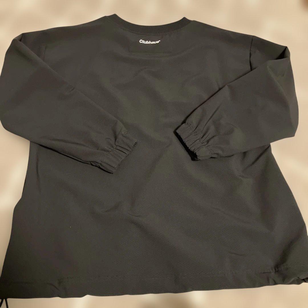 CLUB HAUS/dynamic range ブラック 長袖ピステ