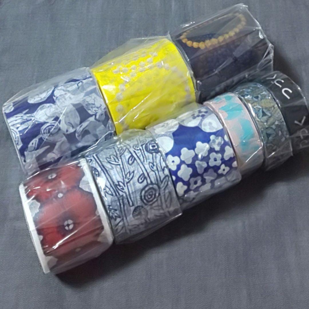 ミナペルホネン マスキングテープ 9個 つづく展